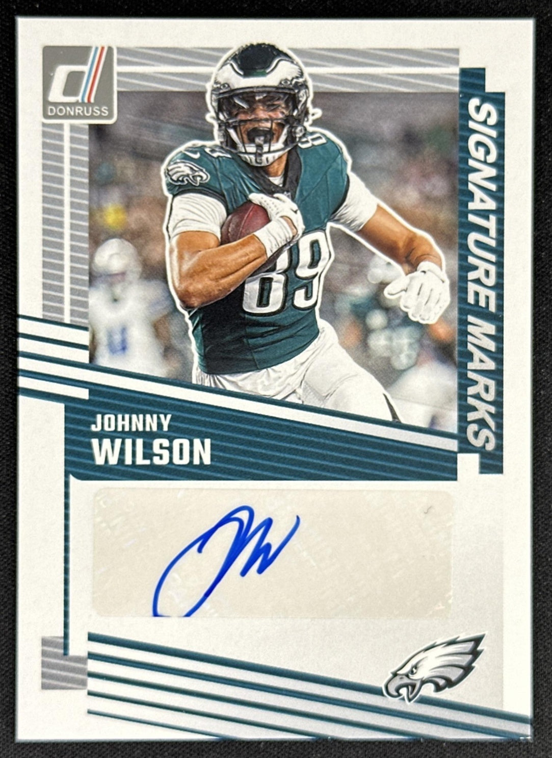 Johnny Wilson 2025 Panini Donruss Signature Marks Eagles