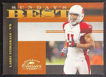 Larry Fitzgerald 2008 Donruss Classics Sunday's Best Silver Holofoil /250 Cardinals Arizona Cardinals