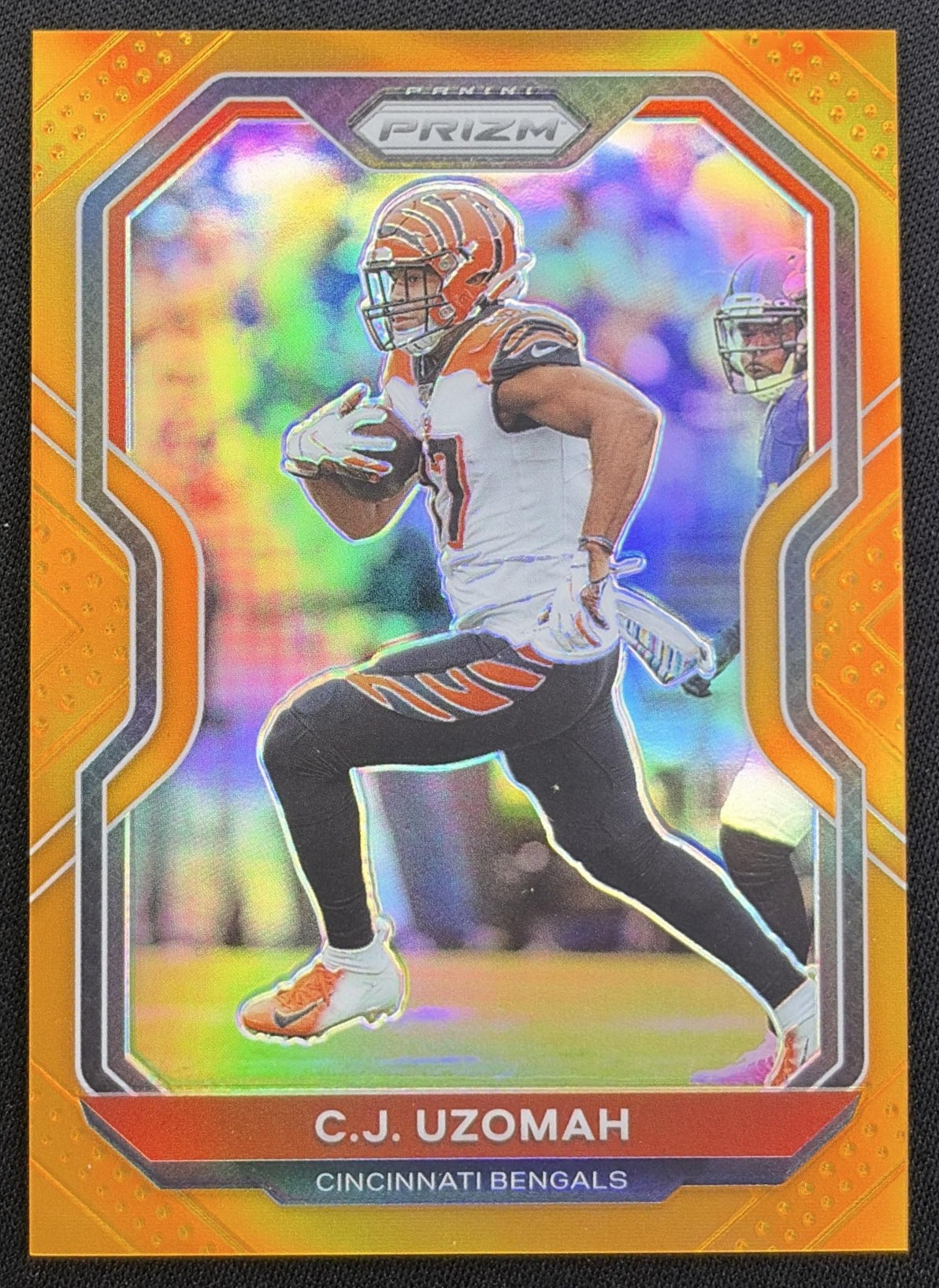 C.J. Uzomah 2020 Panini Prizm Orange /249 Bengals