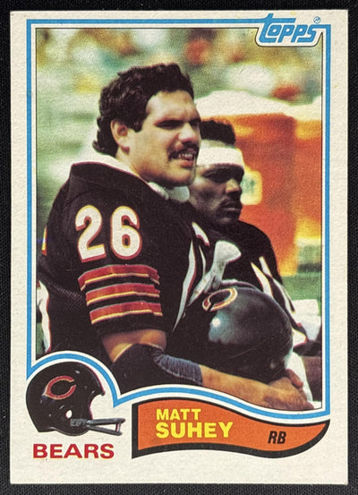 Matt Suhey 1982 Topps Bears Sports Trading Cards