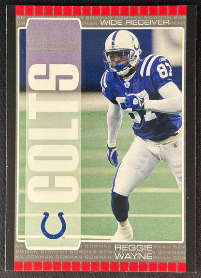 Reggie Wayne 2005 Bowman Colts Sports Trading Cards