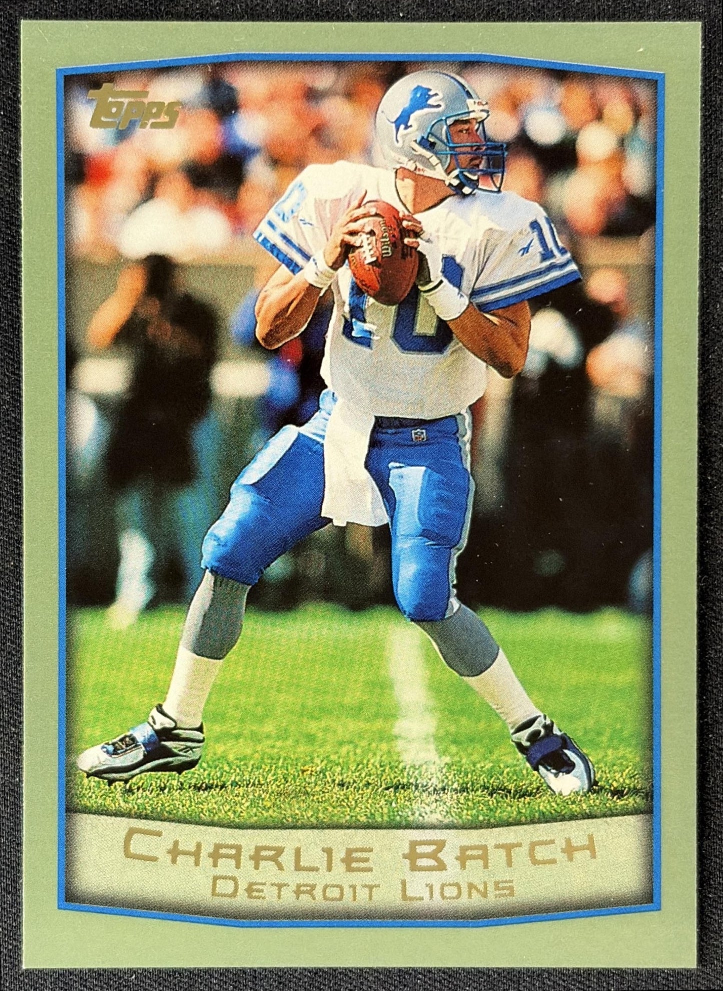 Charlie Batch 1999 Topps Collection Lions front