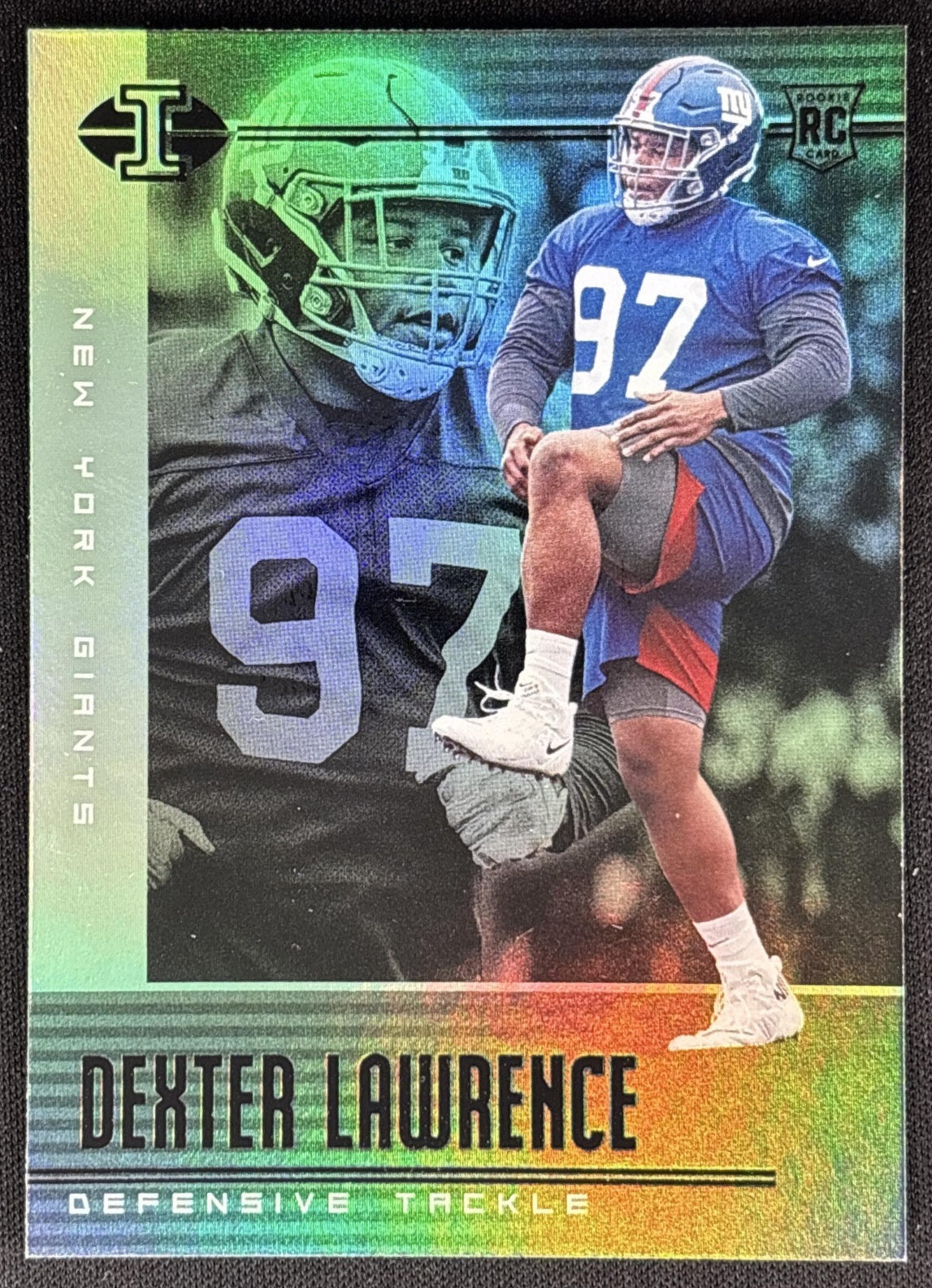 Dexter Lawrence 2019 Panini Illusions Giants Sports Trading Cards
