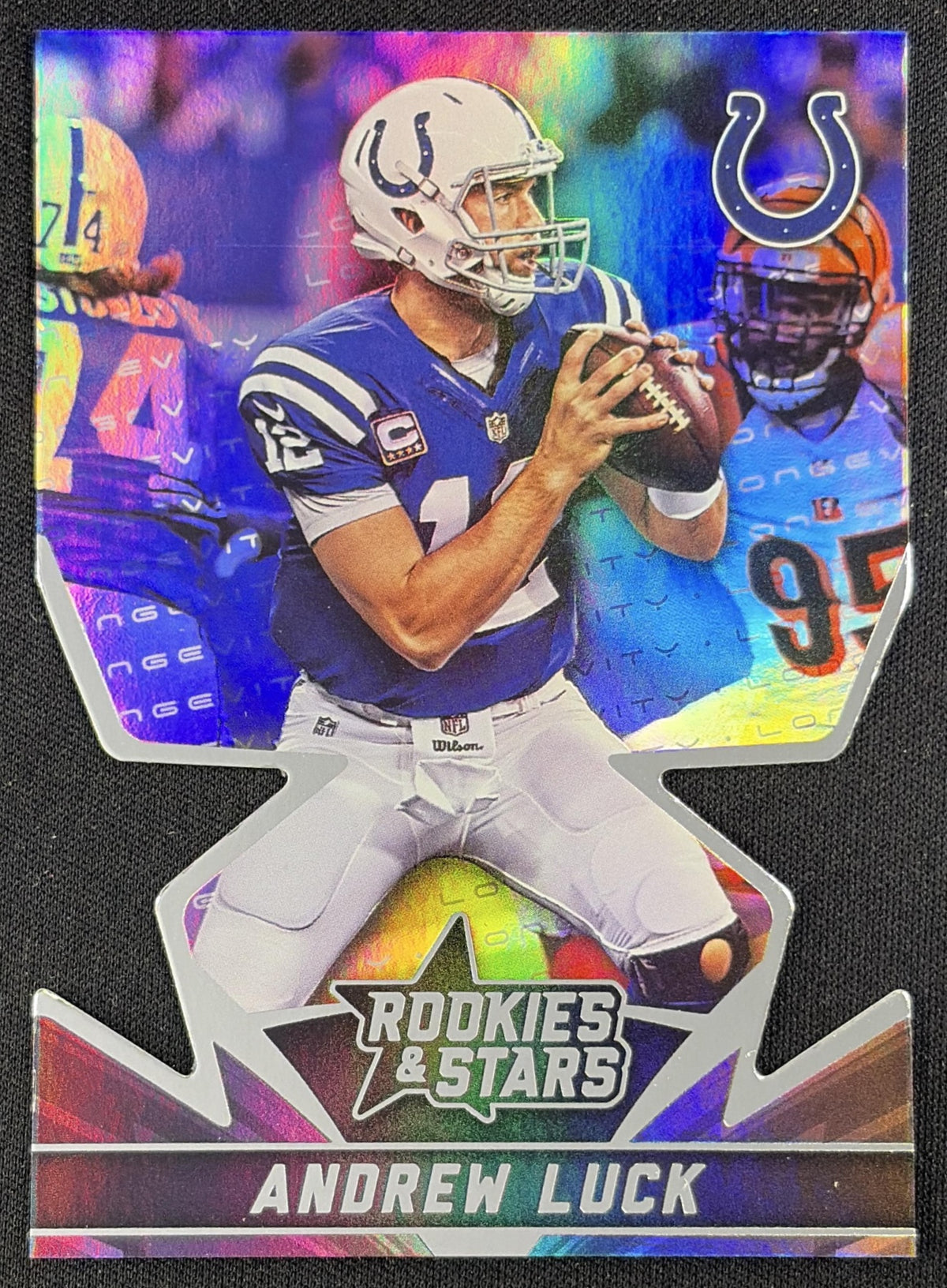 Andrew Luck 2015 Panini Rookies & Stars Star Studded Die Cuts Colts