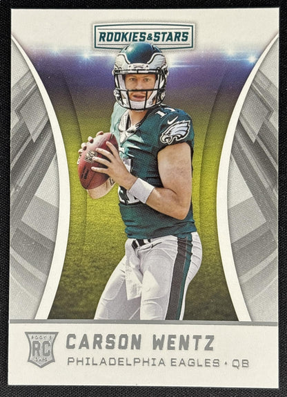 Carson Wentz 2016 Panini Rookies & Stars Eagles Sports Trading Card