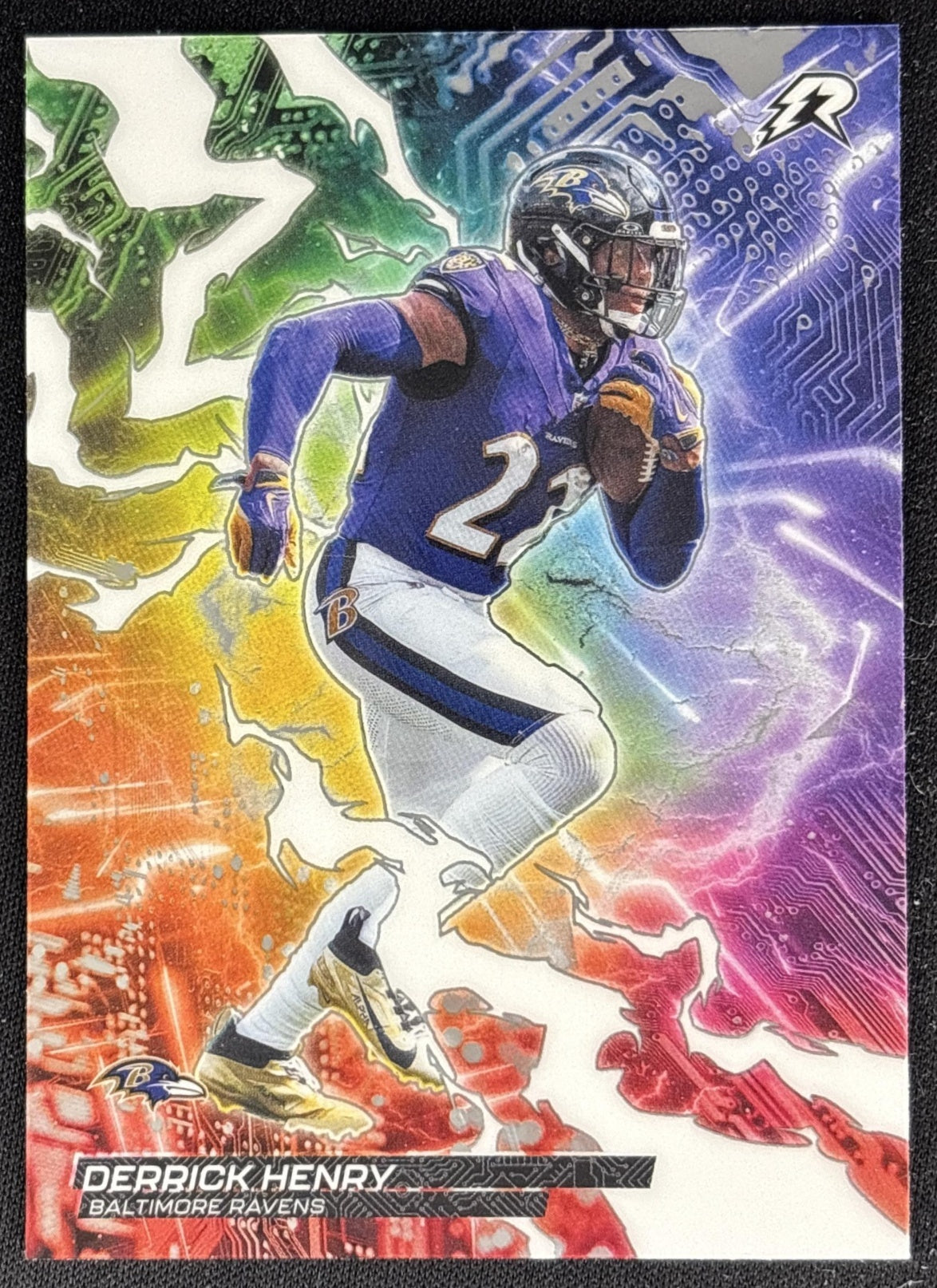 Derrick Henry 2025 Topps Resurgence Circuit Breakers Ravens