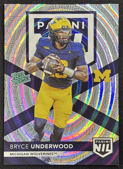 Bryce Underwood 2026 Panini NSCC Silver Pack Foil