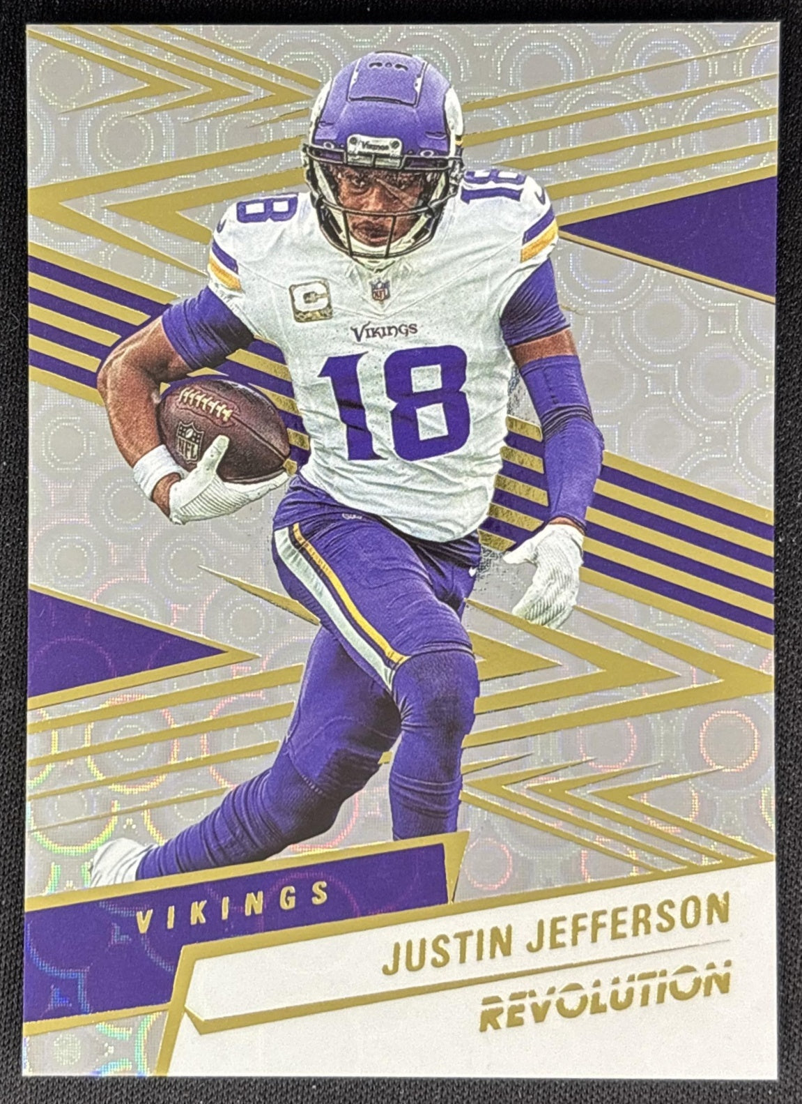 Justin Jefferson 2025 Panini Revolution Groove Vikings Default Title Sports Trading Cards