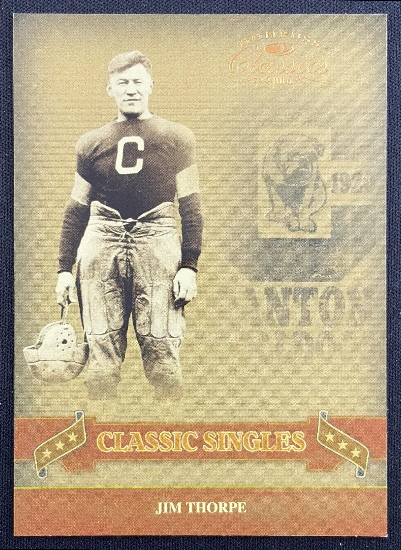 Jim Thorpe 2006 Donruss Classics Classic Singles Bronze /1000