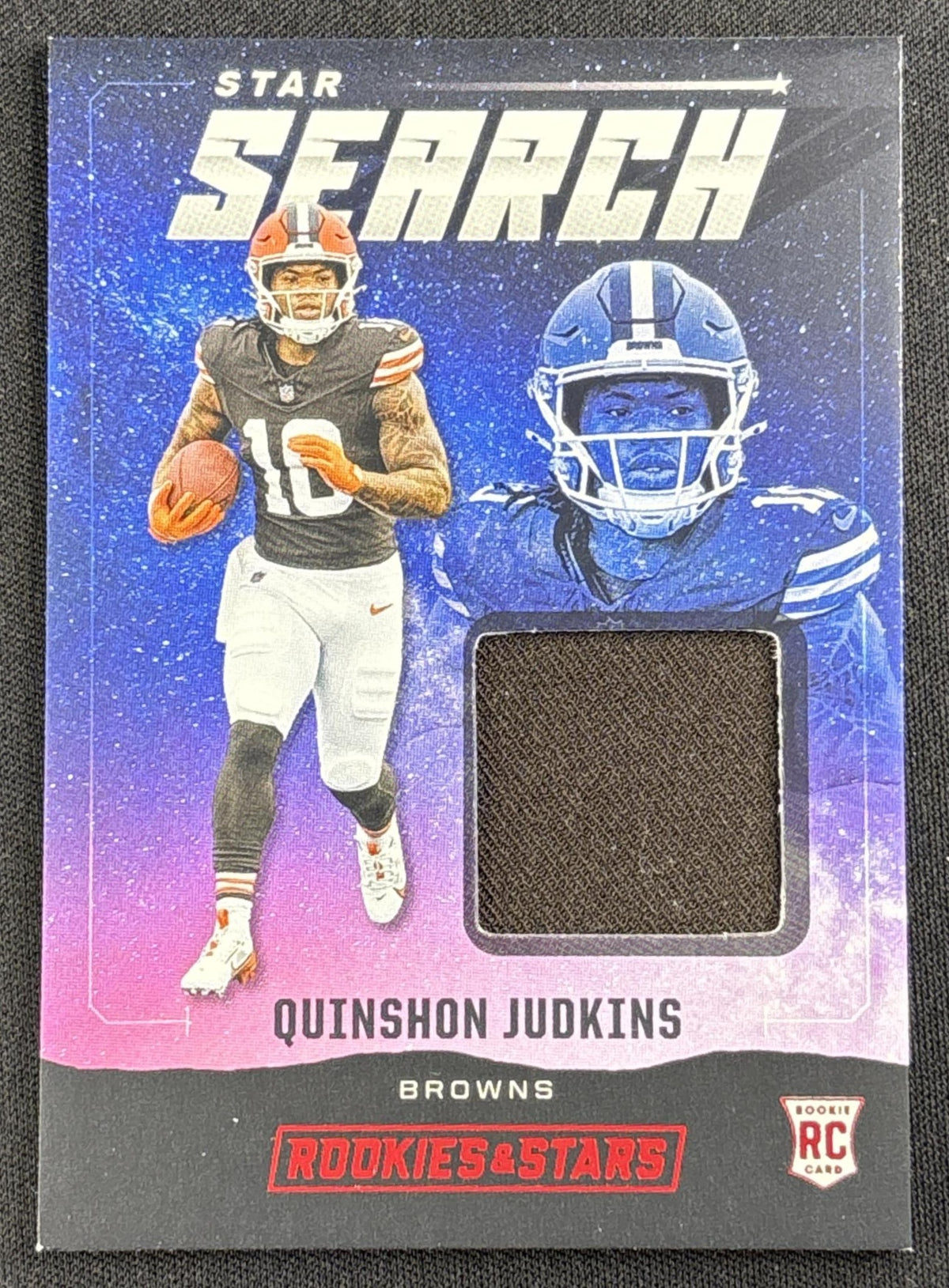 Quinshon Judkins 2025 Panini Rookies & Stars Star Search Browns 2 Sports Trading Card