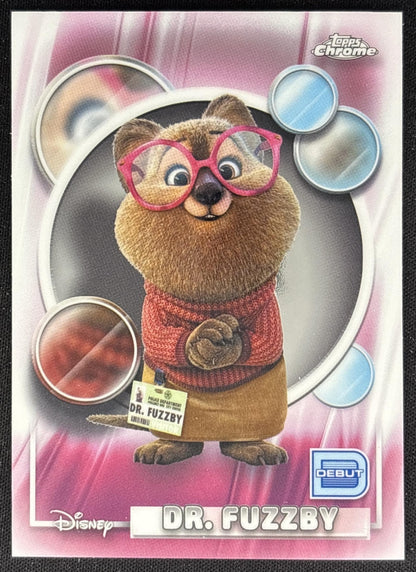 Dr. Fuzzby 2026 Topps Chrome Disney Zootopia 2 front