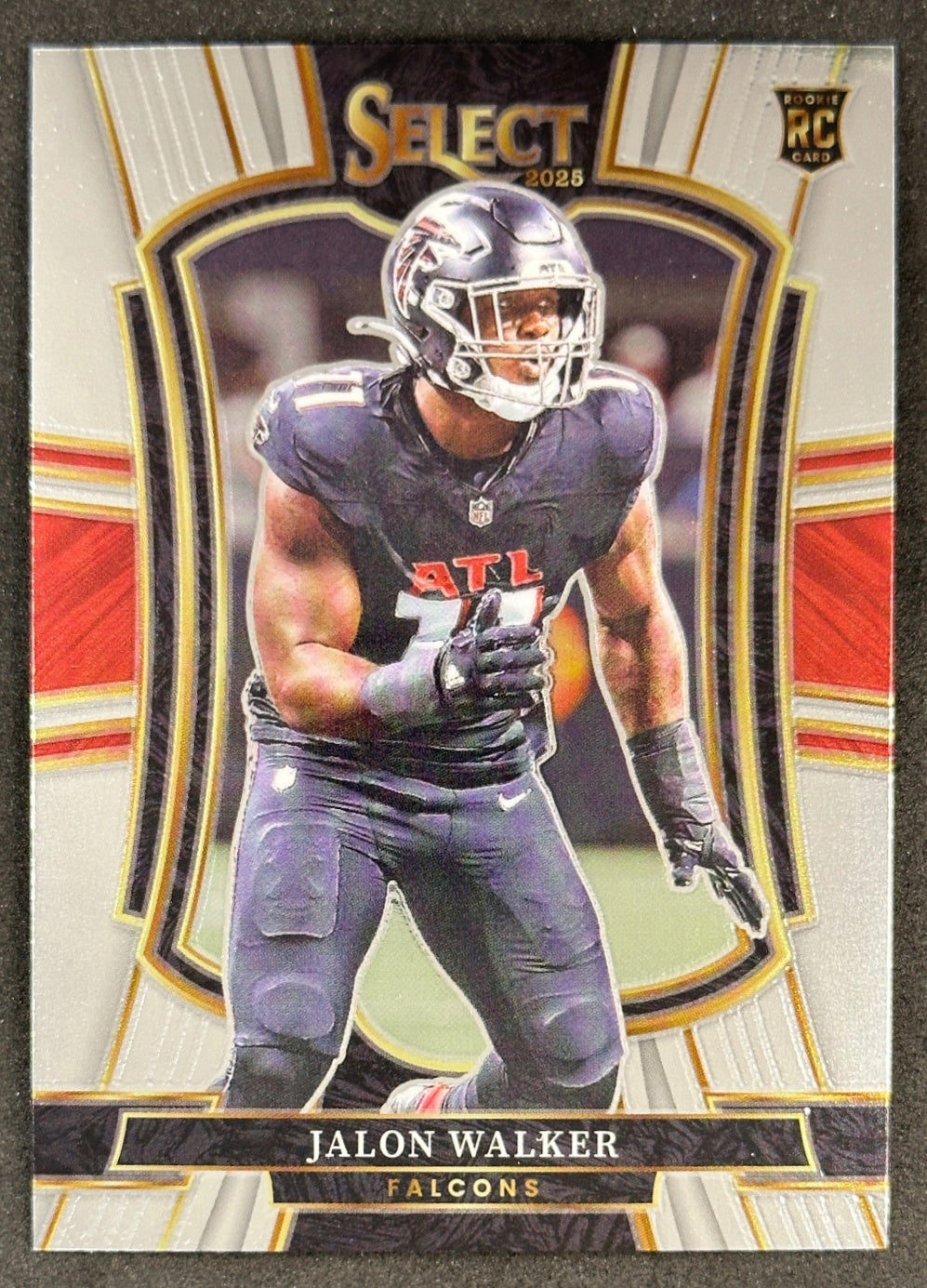 Jalon Walker 2025 Select Premier Level Falcons Sports Trading Cards