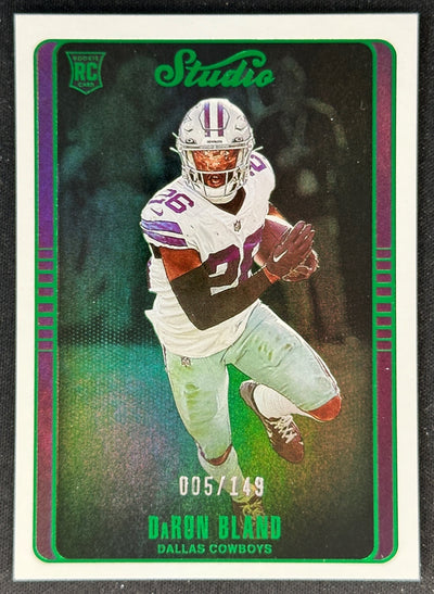 DaRon Bland Studio Green Chronicles Rookie /149 Cowboys - front