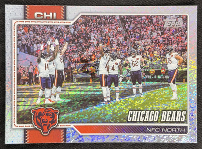 Chicago Bears 2026 Topps Rainbow Foil