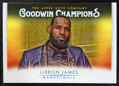 LeBron James 2021 Upper Deck Goodwin Champions