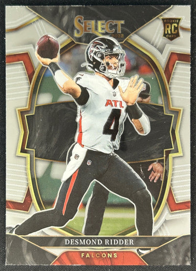 Desmond Ridder Select Concourse Rookie Atlanta Falcons Sports Trading Cards