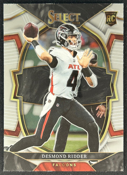 Desmond Ridder Select Concourse Rookie Atlanta Falcons Sports Trading Cards
