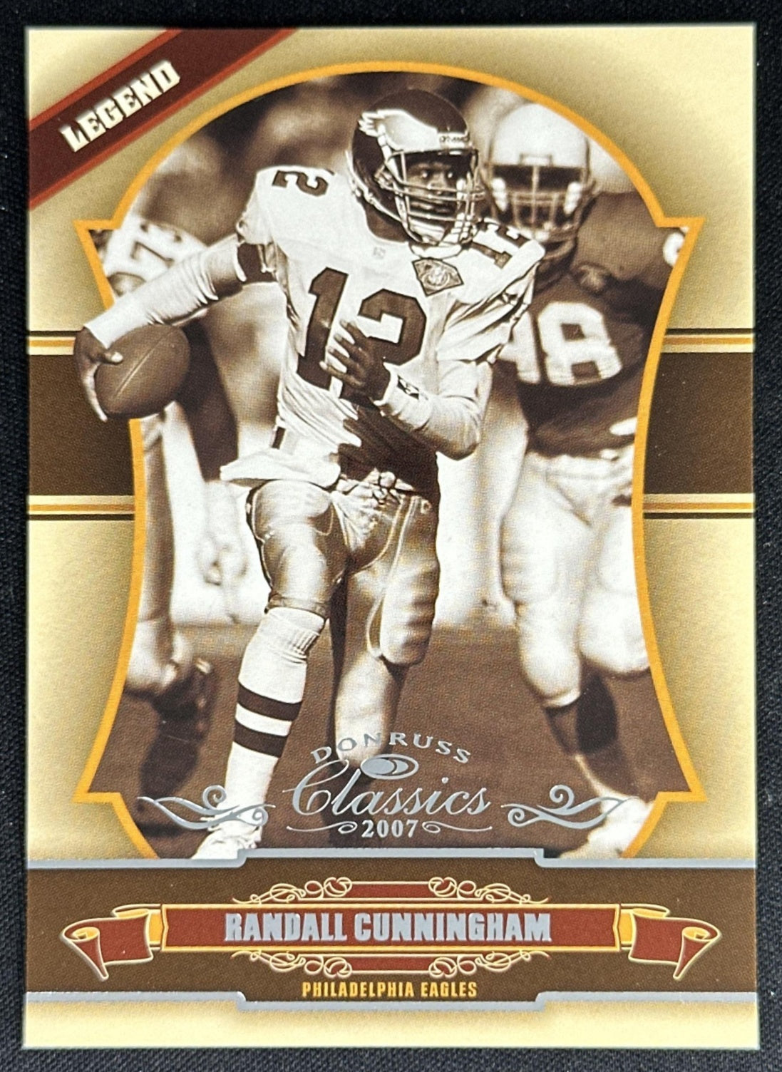 Randall Cunningham 2007 Donruss Classics /999 Eagles