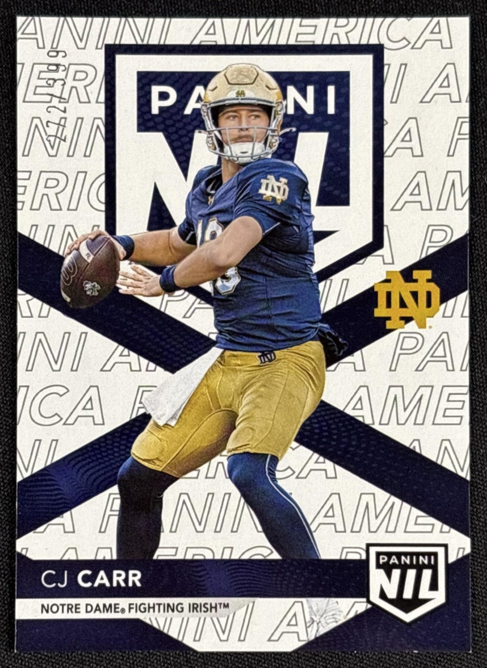 CJ Carr 2026 Panini NSCC Silver Pack /399 Default Title Sports Trading Cards
