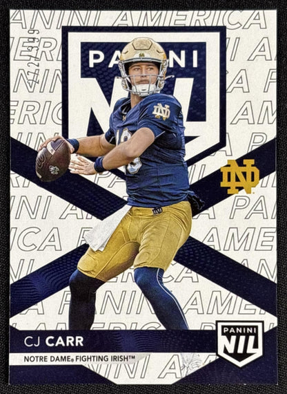 CJ Carr 2026 Panini NSCC Silver Pack /399 Default Title Sports Trading Cards
