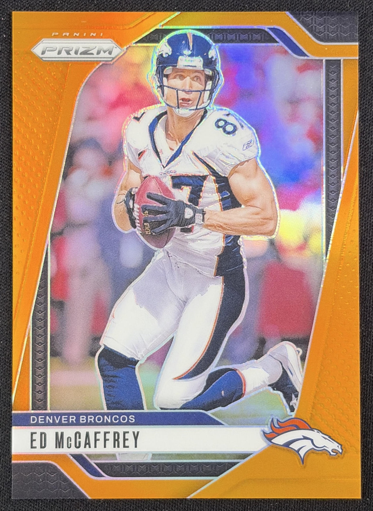 Ed McCaffrey 2024 Panini Prizm Orange /249 Broncos
