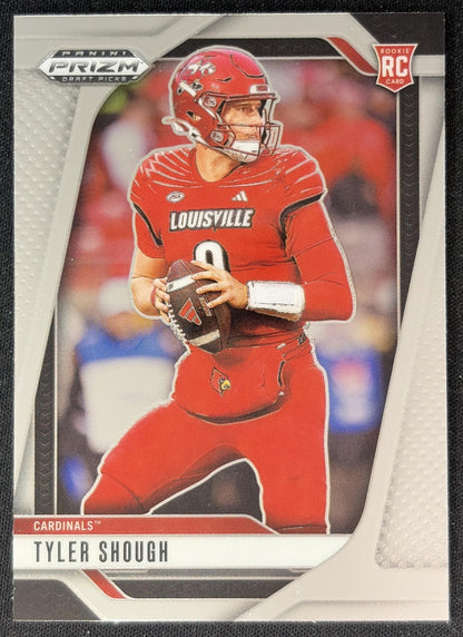 Tyler Shough 2025 Panini Prizm Draft Picks Cardinals front