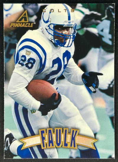 Marshall Faulk 1997 Colts Sports Trading Cards