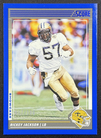 Rickey Jackson 2024 Panini Score Showcase /100 Saints