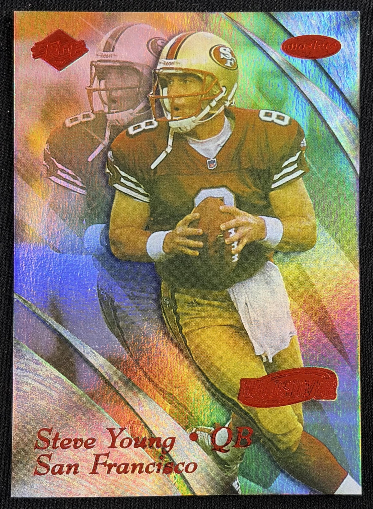 Steve Young 1999 Collector's Edge Masters HoloSilver /3500 49ers - Front