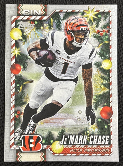 Ja'Marr Chase 2026 Topps Holiday Glitter Bengals | Cincinnati Bengals