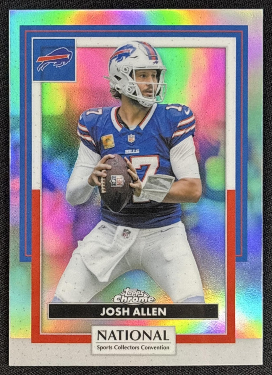 Josh Allen 2026 Topps NSCC Collection NFL Bills Sports Trading Cards