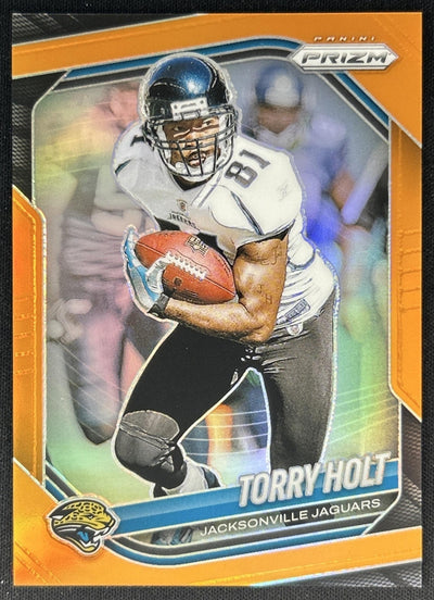 Torry Holt 2025 Panini Prizm Orange /249 Jaguars Football