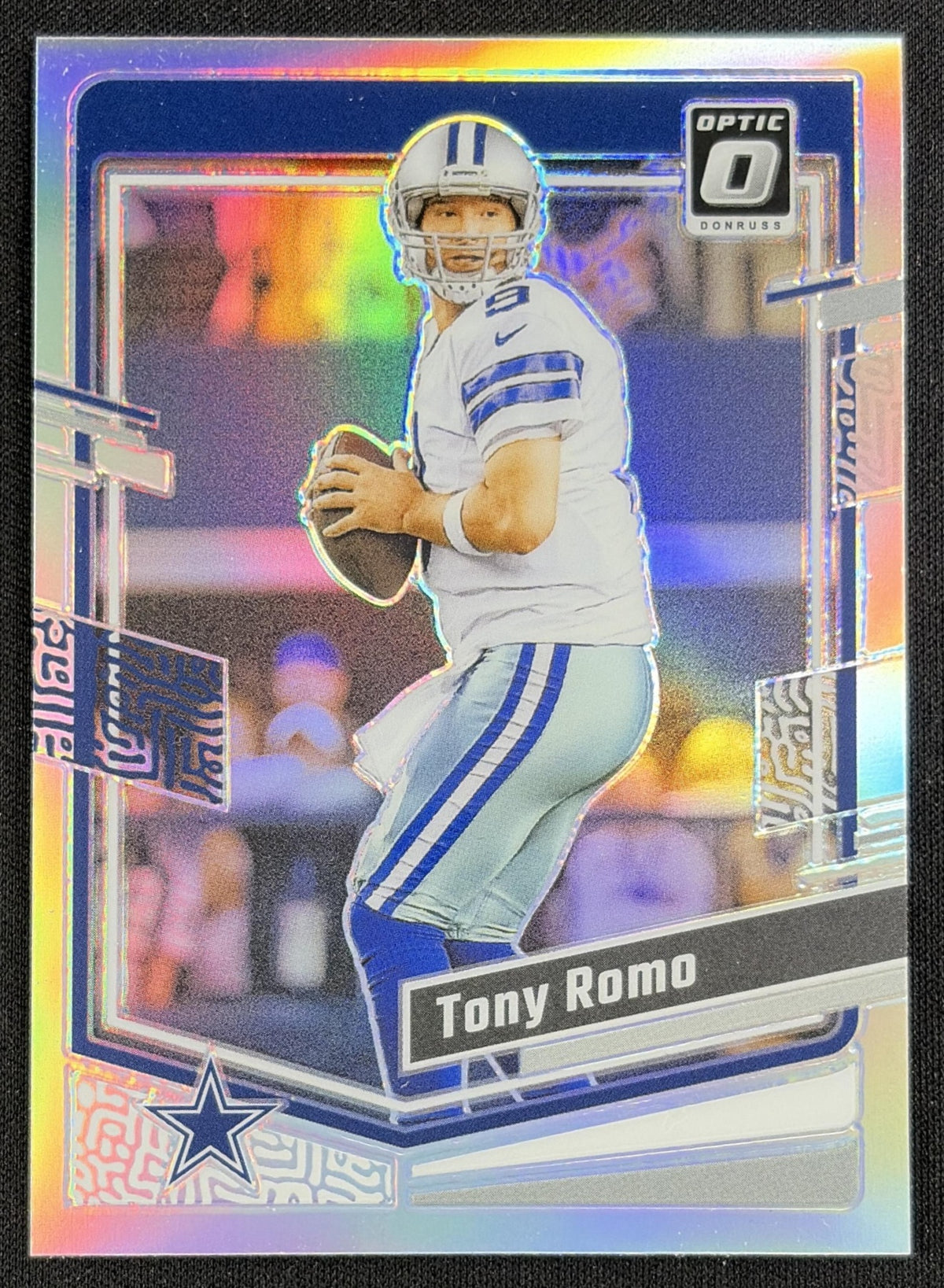 Tony Romo 2023 Panini Donruss Optic Holo Prizm Cowboys - Front