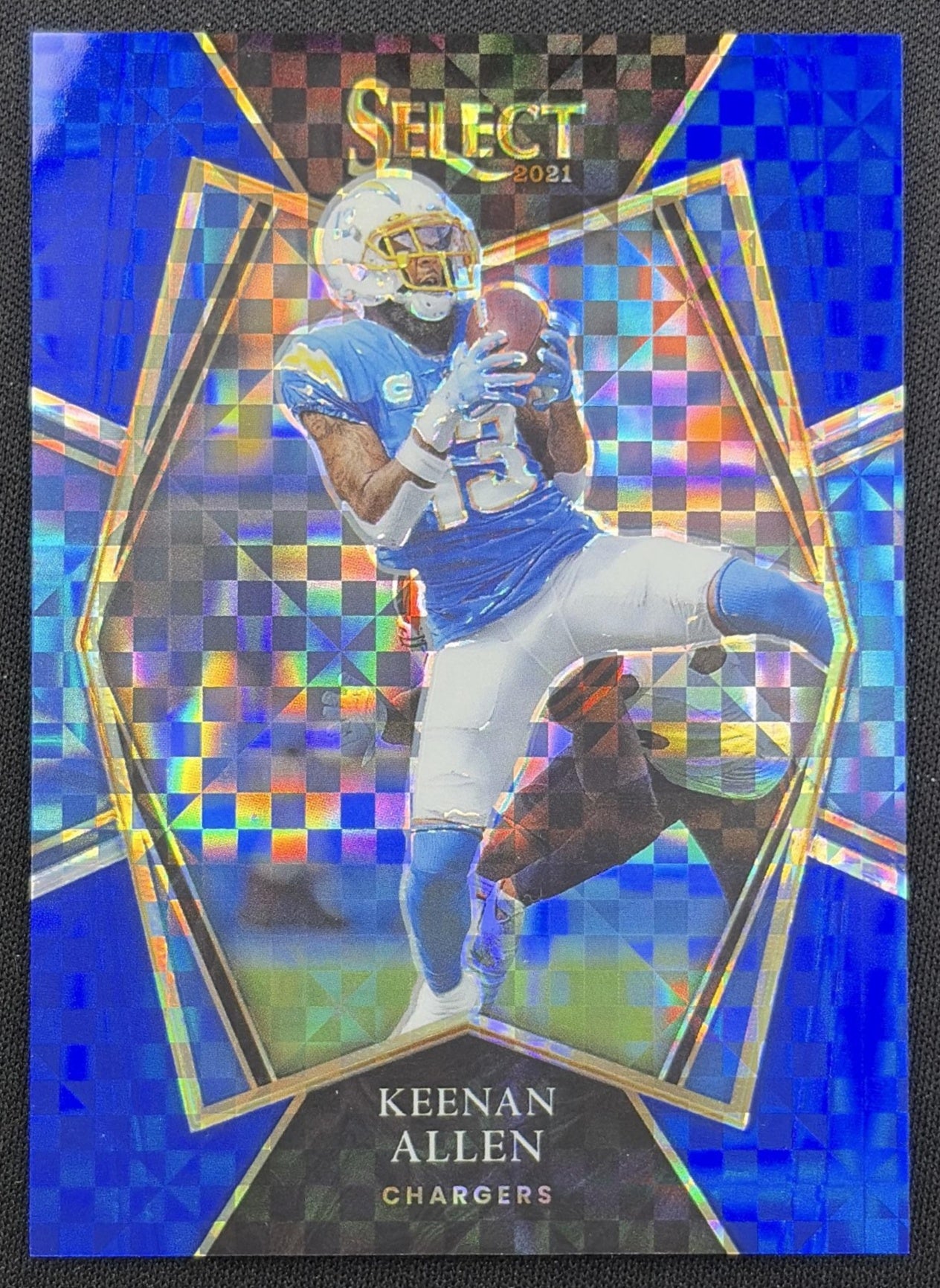 Keenan Allen 2021 Panini Select Blue Prizm /149 Chargers