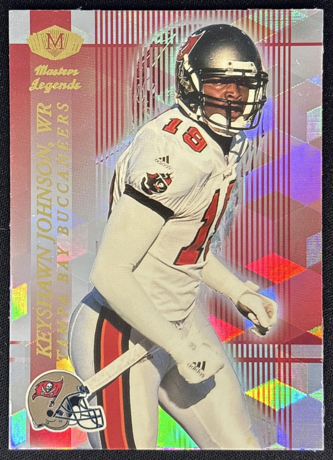 Keyshawn Johnson 2000 Collector's Edge Masters Legends /5000 Buccaneers