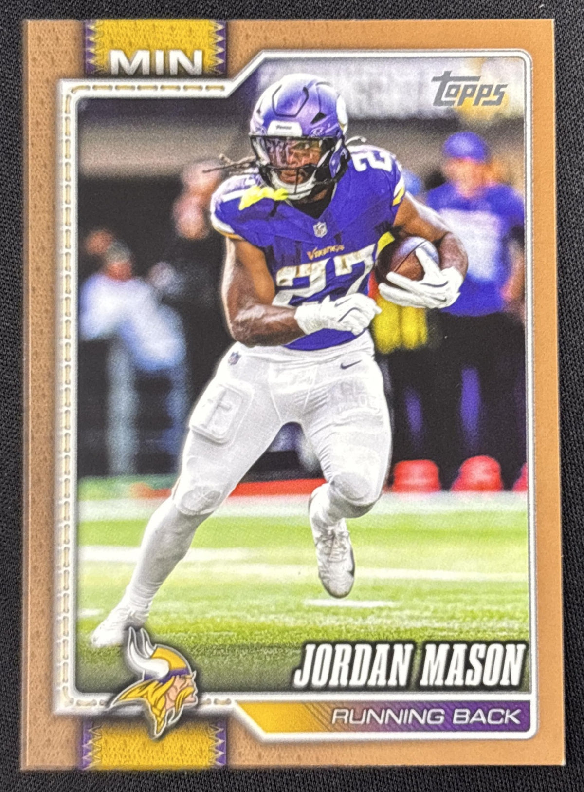 Jordan Mason 2026 Topps Gold /2026 Vikings