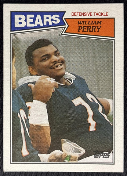 William Perry 1987 Topps Bears - Front