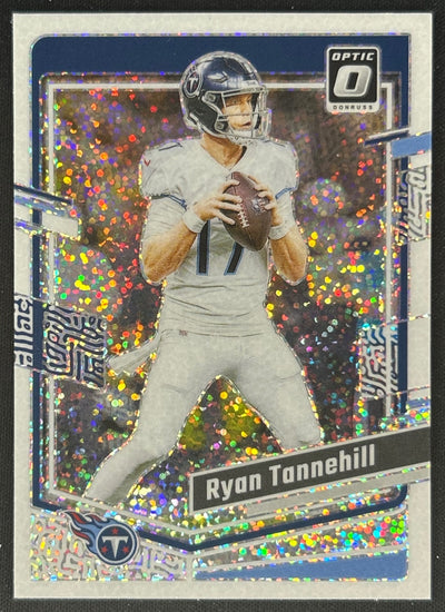 Ryan Tannehill 2023 Donruss Optic White Sparkle Prizm SSP Titans Sports Trading Card