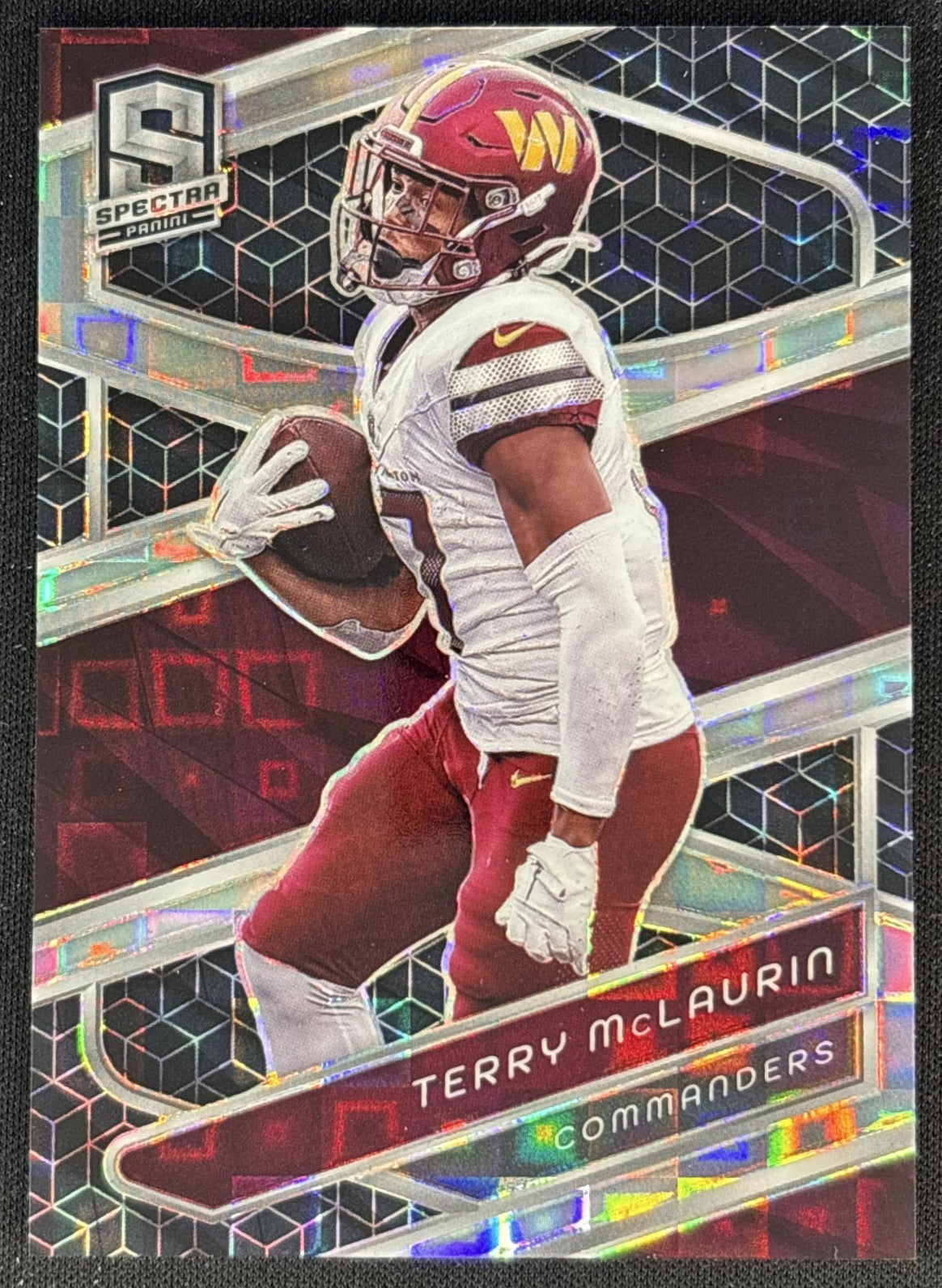 Terry McLaurin 2024 Panini Spectra Interstellar /60 Commanders front