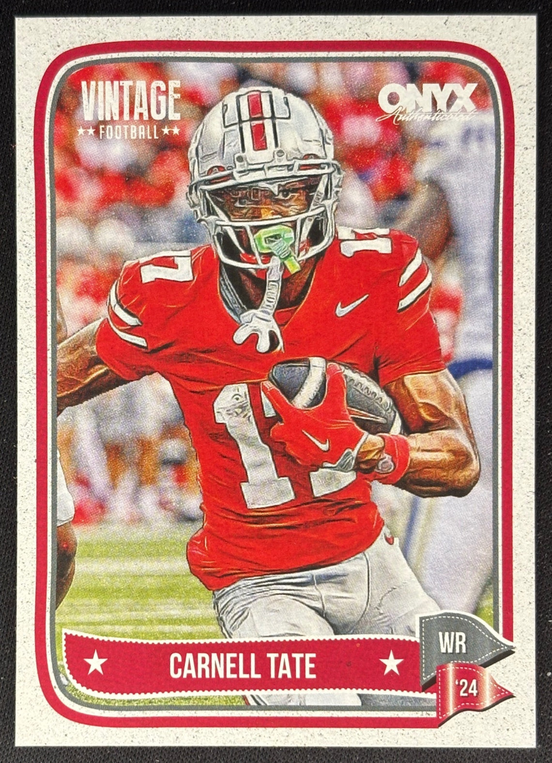 Carnell Tate 2024 Onyx Vintage Collection Buckeyes Sports Trading Cards