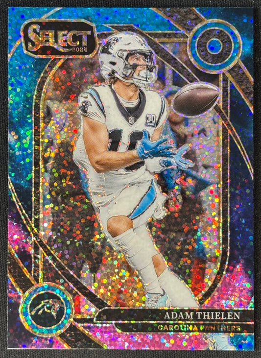 Adam Thielen 2024 Select Club Cosmic Panthers sports trading card
