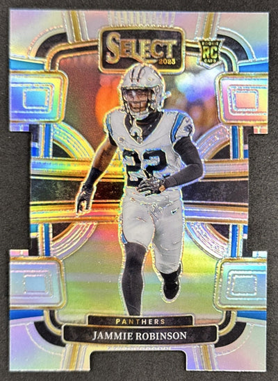 Jammie Robinson 2023 Panini Select Silver Prizms Die Cut Panthers Sports Trading Cards