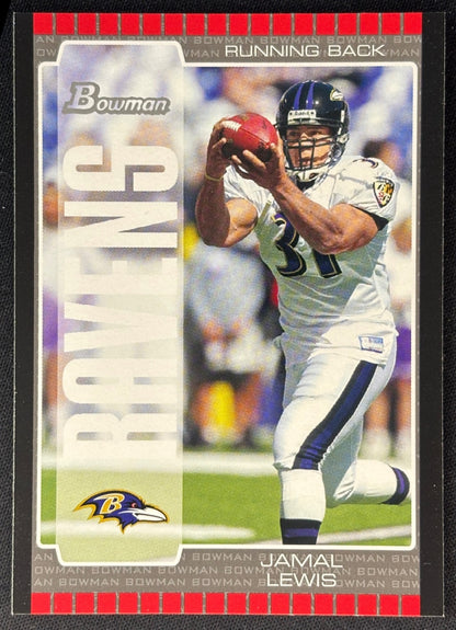 Jamal Lewis 2005 Bowman Ravens Sports Trading Cards