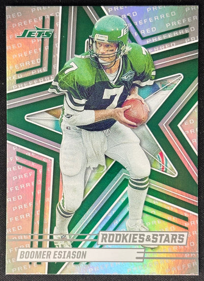 Boomer Esiason 2025 Rookies & Stars Preferred Jets Bengals Sports Trading Card