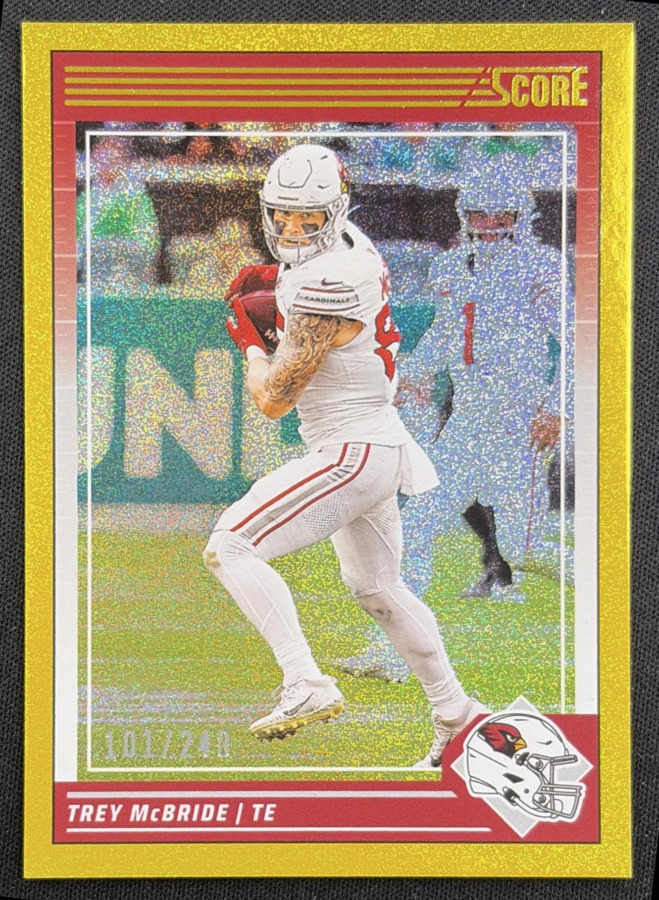Trey McBride 2024 Panini Score Dots Gold /240 Cardinals