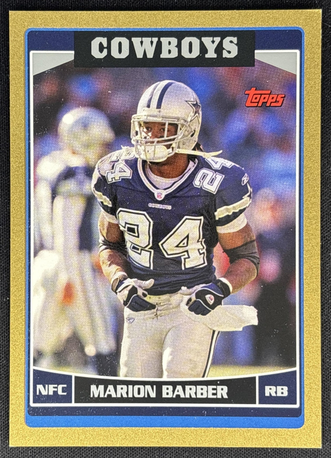 Marion Barber 2006 Topps Gold /2006 Cowboys front