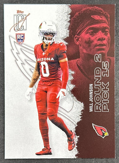Will Johnson 2025 Topps Signature Class Rookie Cardinals