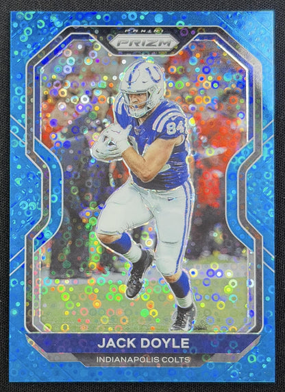 Jack Doyle 2020 Panini Prizm No Huddle Blue /79 Colts