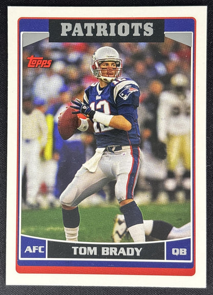 Tom Brady 2006 Topps Patriots Sports Trading Cards
