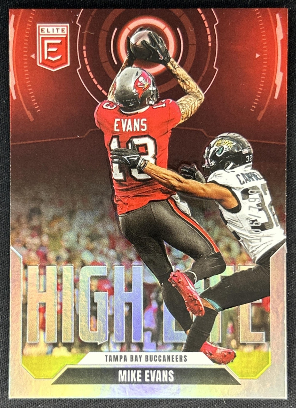 Mike Evans 2025 Panini Donruss Elite High Life /799 Buccaneers front